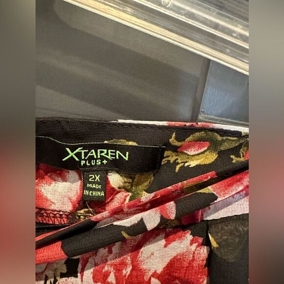 2-piece rose maxi dress set (2XL) NWOT - Picture 9 of 11